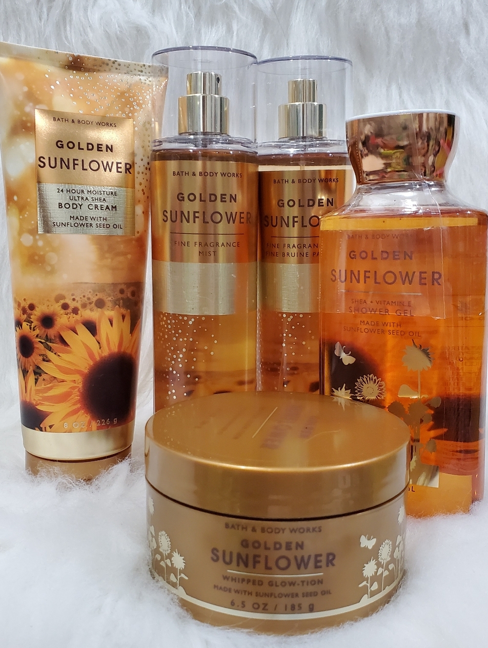Golden Sunflower Luxury Body Care Bundle